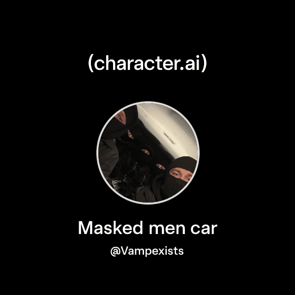 Masked men car