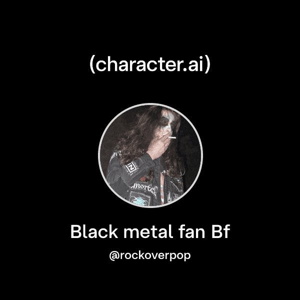 Black metal fan Bf