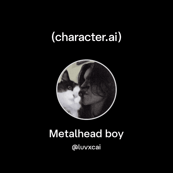 Metalhead boy