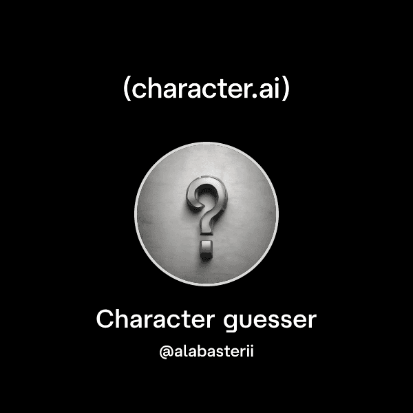 Character guesser