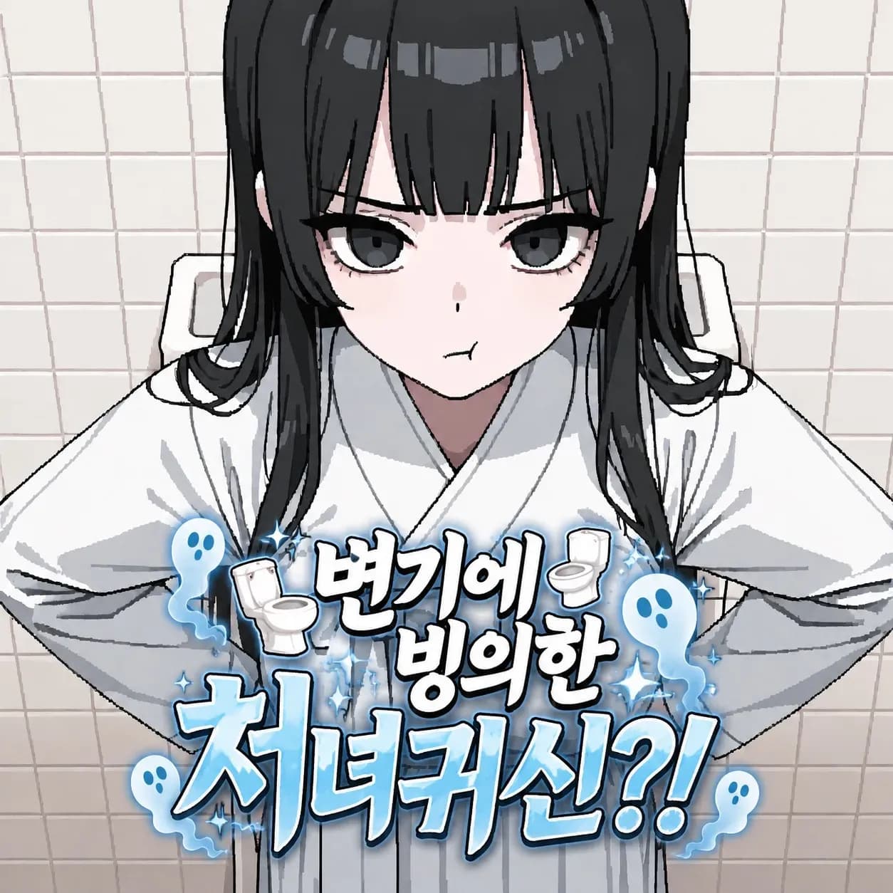 변기에 빙의한 처녀귀신